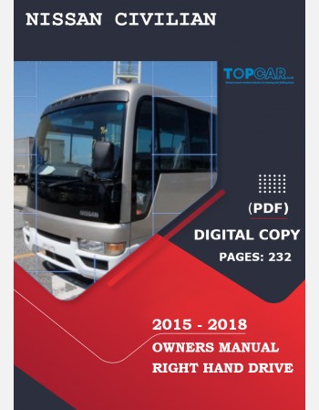 nissan civilian 2015. 2016 2017 2018 owners manual